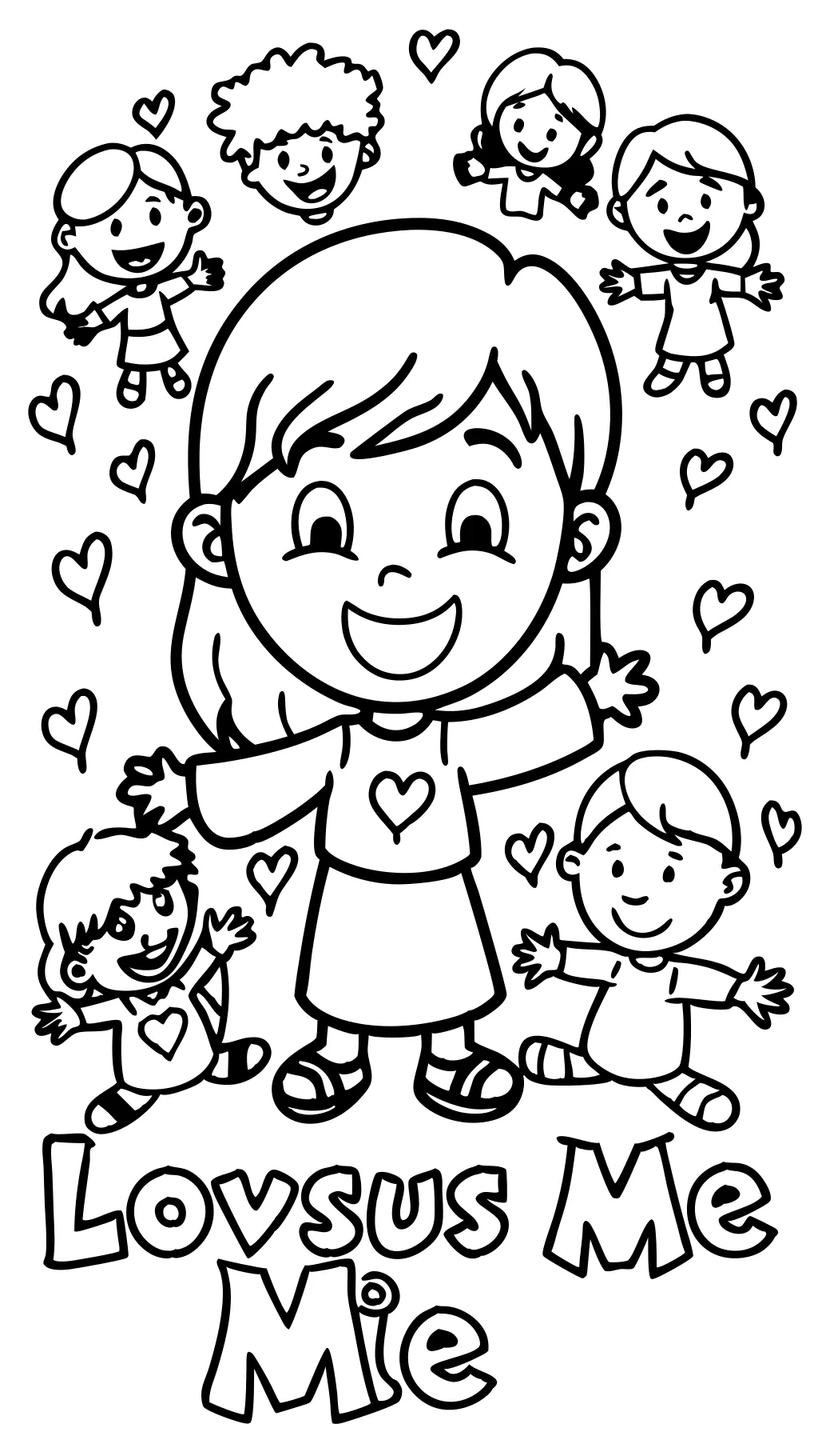 jesus loves me coloring pages